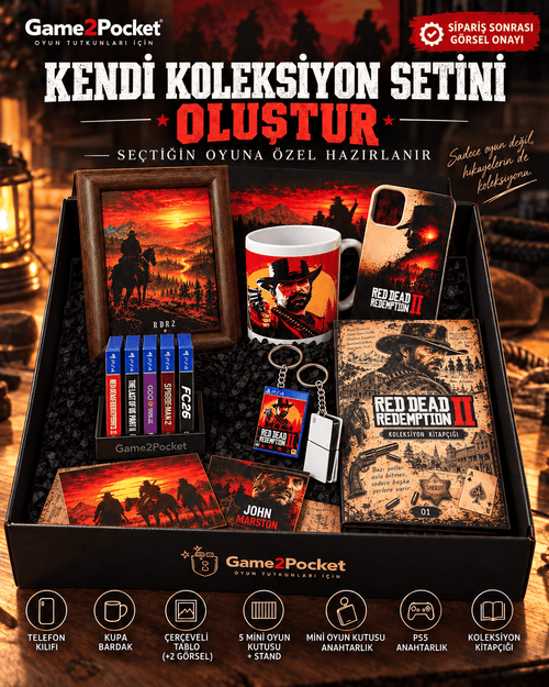Game2Pocket™ Kişiye Özel Gamer Koleksiyon Kutusu