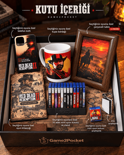 Game2Pocket™ Kişiye Özel Gamer Koleksiyon Kutusu