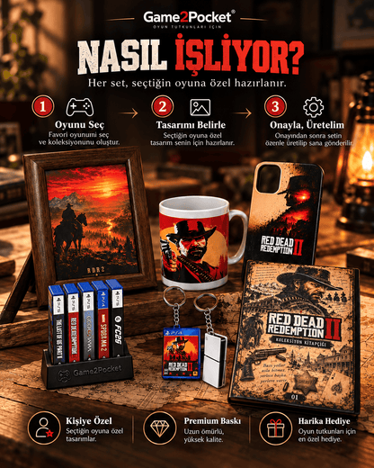 Game2Pocket™ Kişiye Özel Gamer Koleksiyon Kutusu