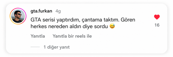 Müşteri yorumu